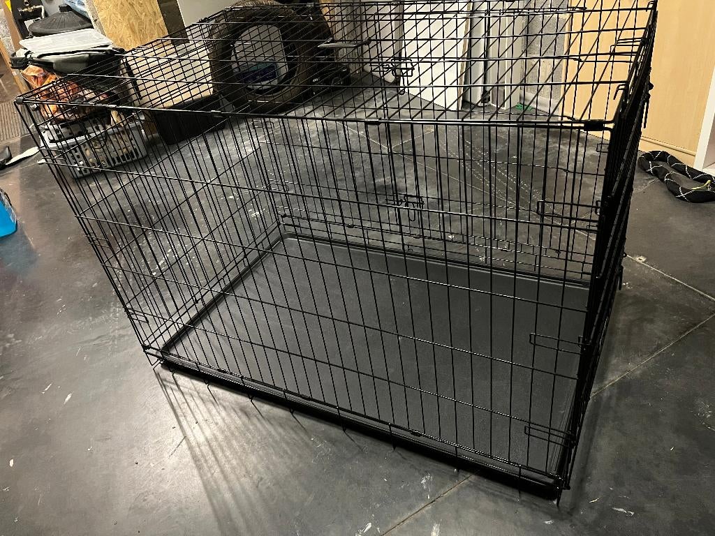 Cage (pliable) chien XL, Animaux & Accessoires, Accessoires pour chiens, Enlèvement, Comme neuf