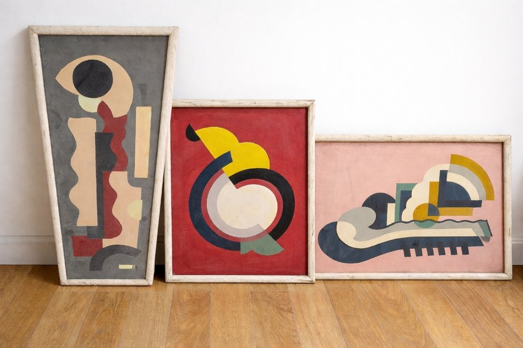 ABSTRACTION GÉOMÉTRIQUE — PREMIÈRE MOITIÉ DU XXe SIÈCLE, Antiquités & Art, Enlèvement