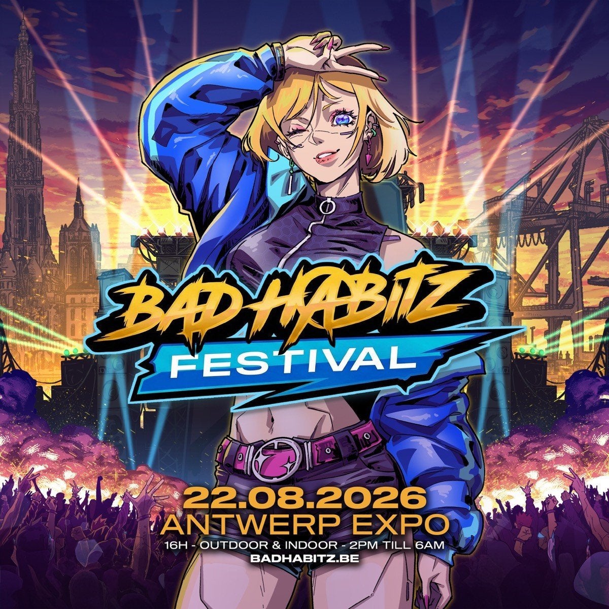 Bad Habitz Festival -2 kaarten, Tickets en Kaartjes, Evenementen en Festivals