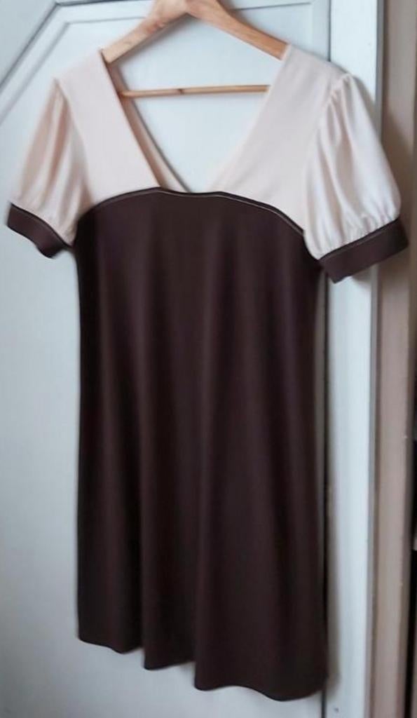 Prachtige stretch jurkje Alain Manoukian medium., Kleding | Dames, Alain Manoukian, Ophalen of Verzenden, Zo goed als nieuw, Maat 38/40 (M)