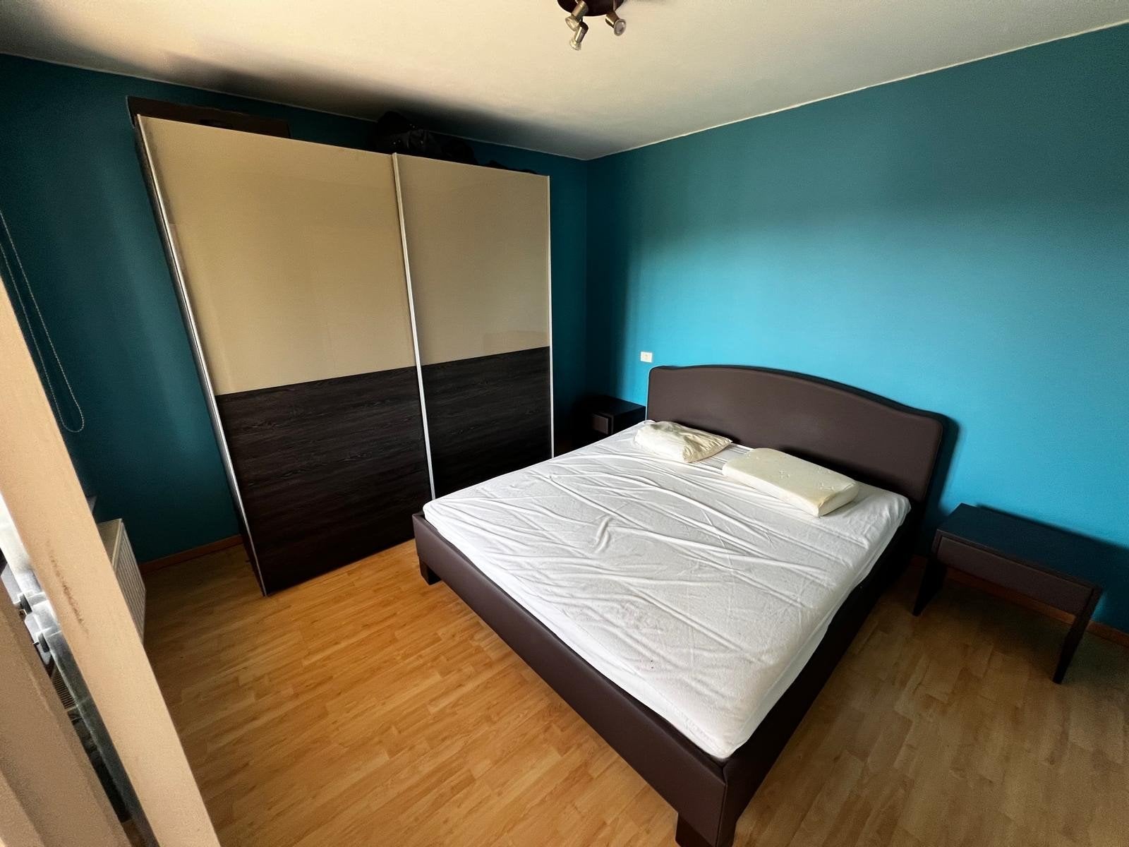 Slaapkamer  donkerbruin 2 persoonsbed, Enlèvement