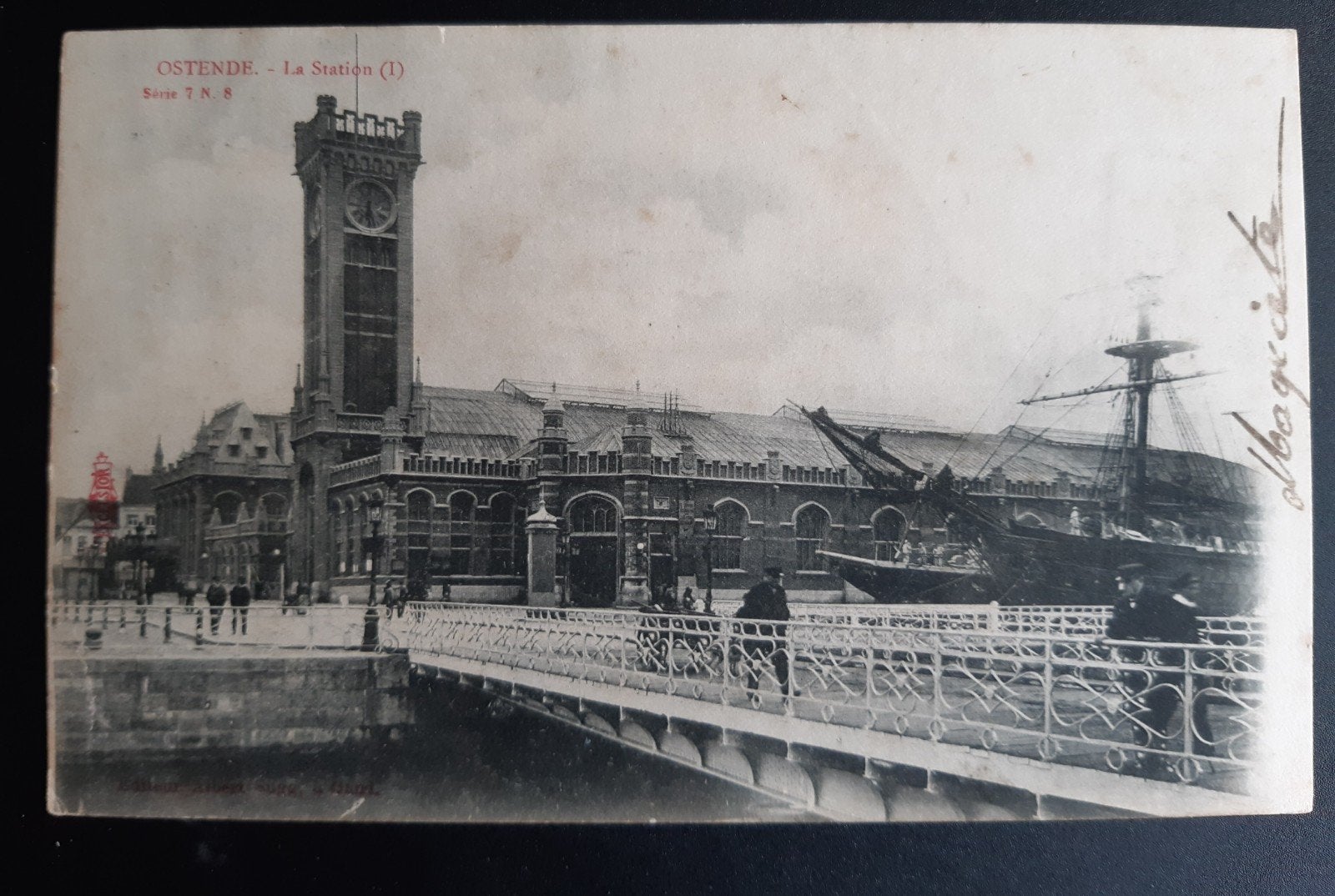 OOSTENDE OSTENDE près de la GARE 1905 !, Enlèvement ou Envoi