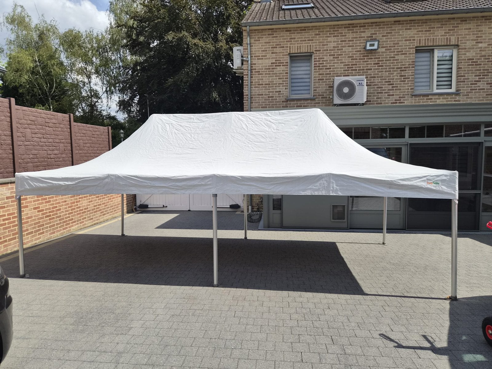 Easy up partytent, Tente de réception, Pliable, Moins de 4 mètres, Enlèvement