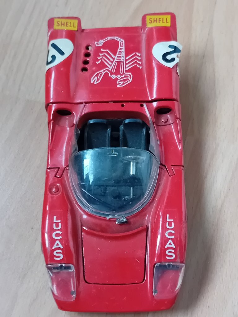 Politoys - M N 584 Abarth 2000 1/25, Collections, Enlèvement ou Envoi, Comme neuf, Voitures