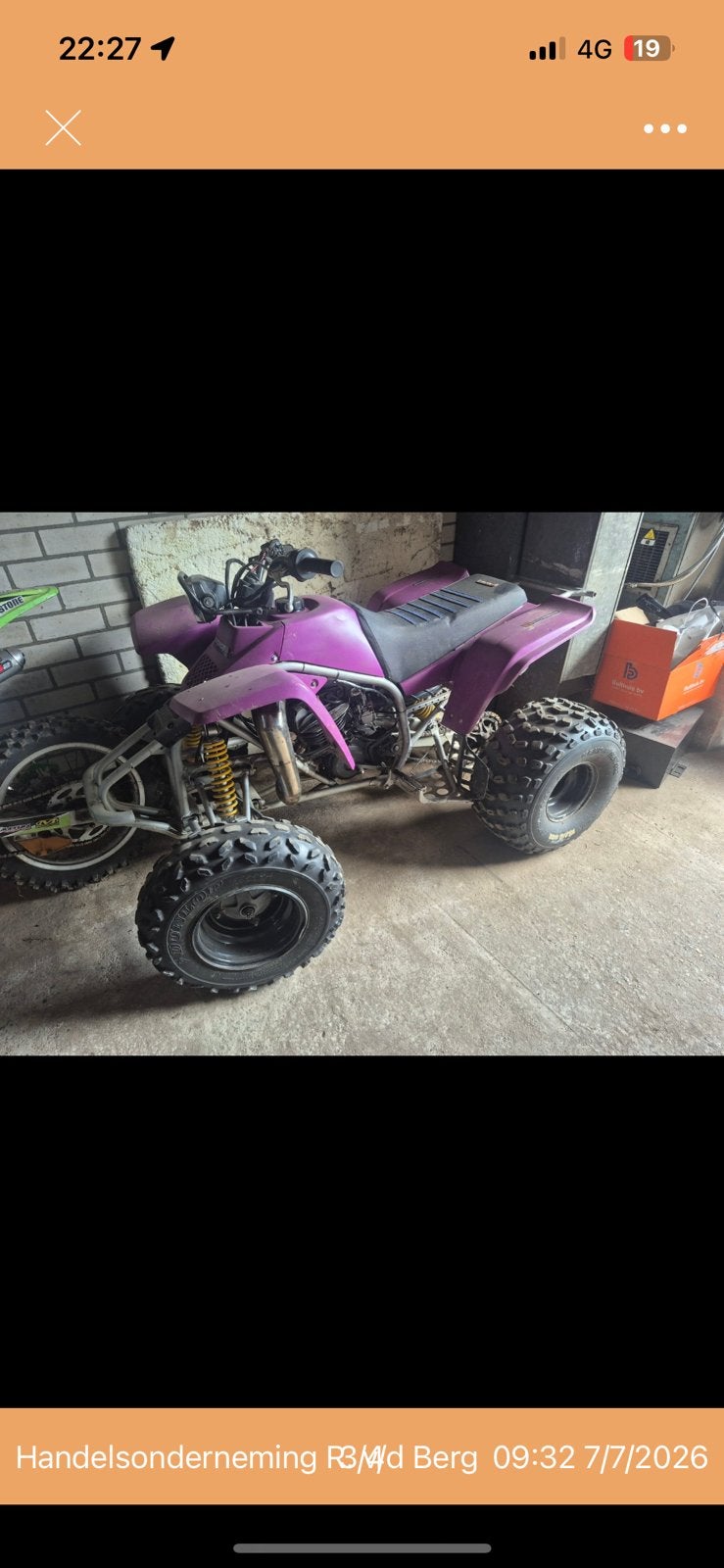 Yamaha blaster 350cc rd350 yps, Motoren, Ophalen