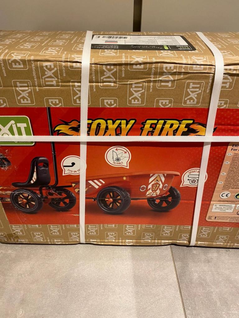 Exit Toys - Gocart met aanhangwagen. Nieuw in doos!, Ophalen of Verzenden, Nieuw