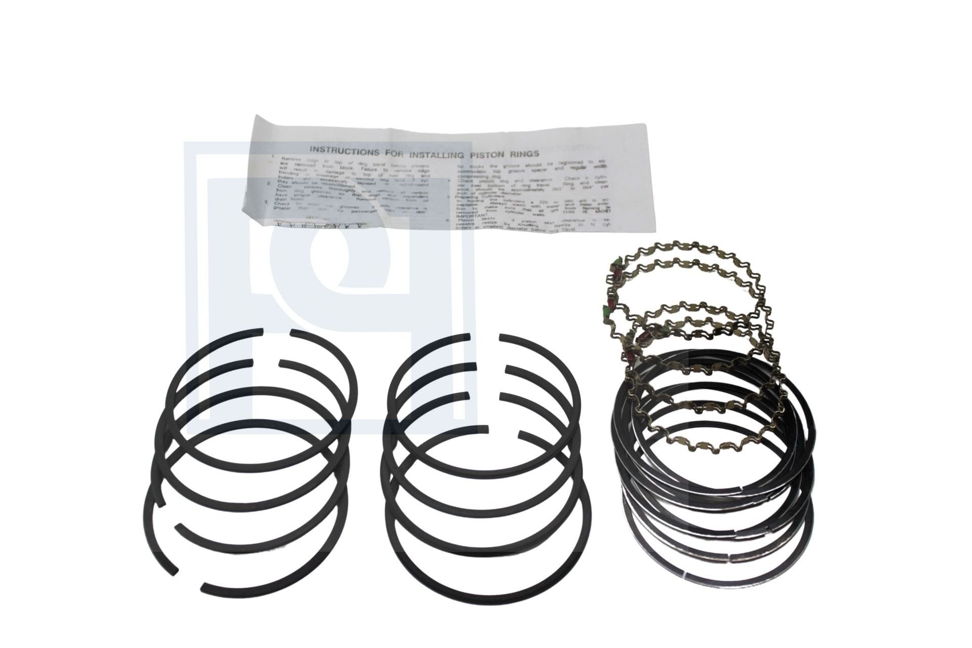 Volvo Zuigerveerset B16 .060" (set voor 4 zuigers) Amazon 12, Enlèvement ou Envoi, Neuf, Volvo
