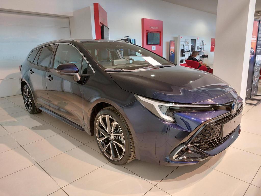Toyota Corolla Touring Sport 1.8 Hybrid PREMIUM e-CVT, Auto's, 4 cilinders, 72 kW, Blauw, Corolla