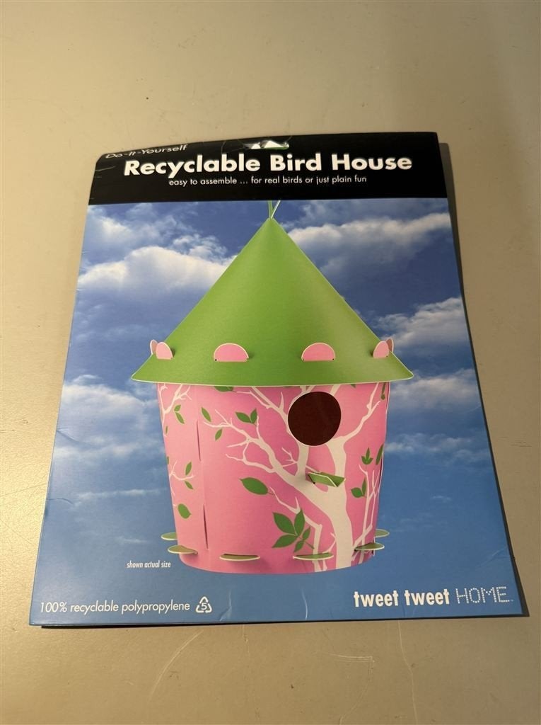 Decoratief Vogelhuisje - Voederontwerp in Kleur voor Buiten, Tuin en Terras, Ophalen of Verzenden, Nieuw
