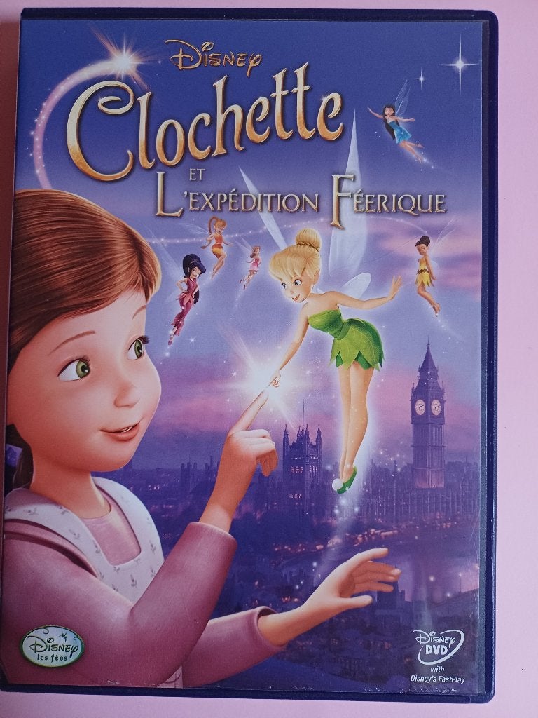 dvd clochette et l'expédition féerique walt disney, Enlèvement ou Envoi, Comme neuf, Anglais, Anglais