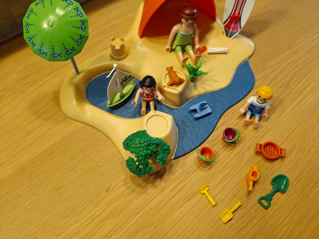 Set plage Playmobil, Enlèvement