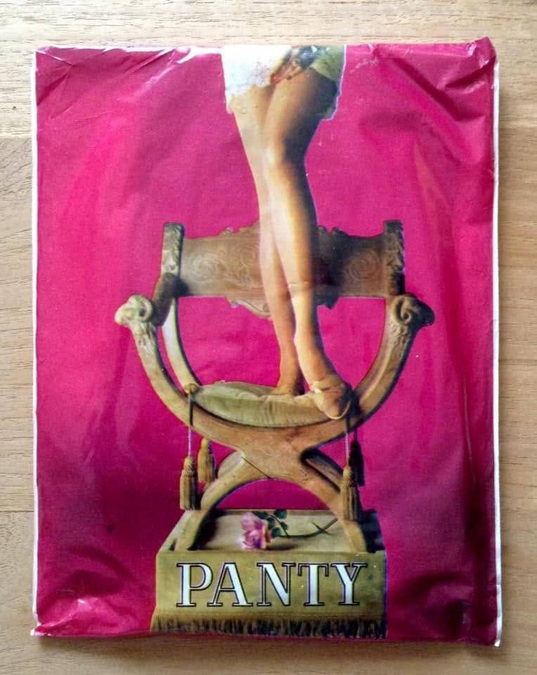 ULTRA VINTAGE Panty Jaren 60/70 "Indémaillable" – Maat XL, Maat 48/52 (XL), Bruin, Nieuw, Ophalen of Verzenden