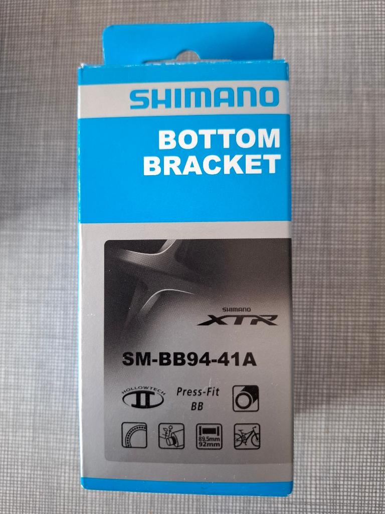 Shimano XTR Bottom Bracket SM-BB94 Press Fit 89.5/92 mm, Vélos & Vélomoteurs, Vélos Pièces, Neuf, Enlèvement ou Envoi, Fatbike