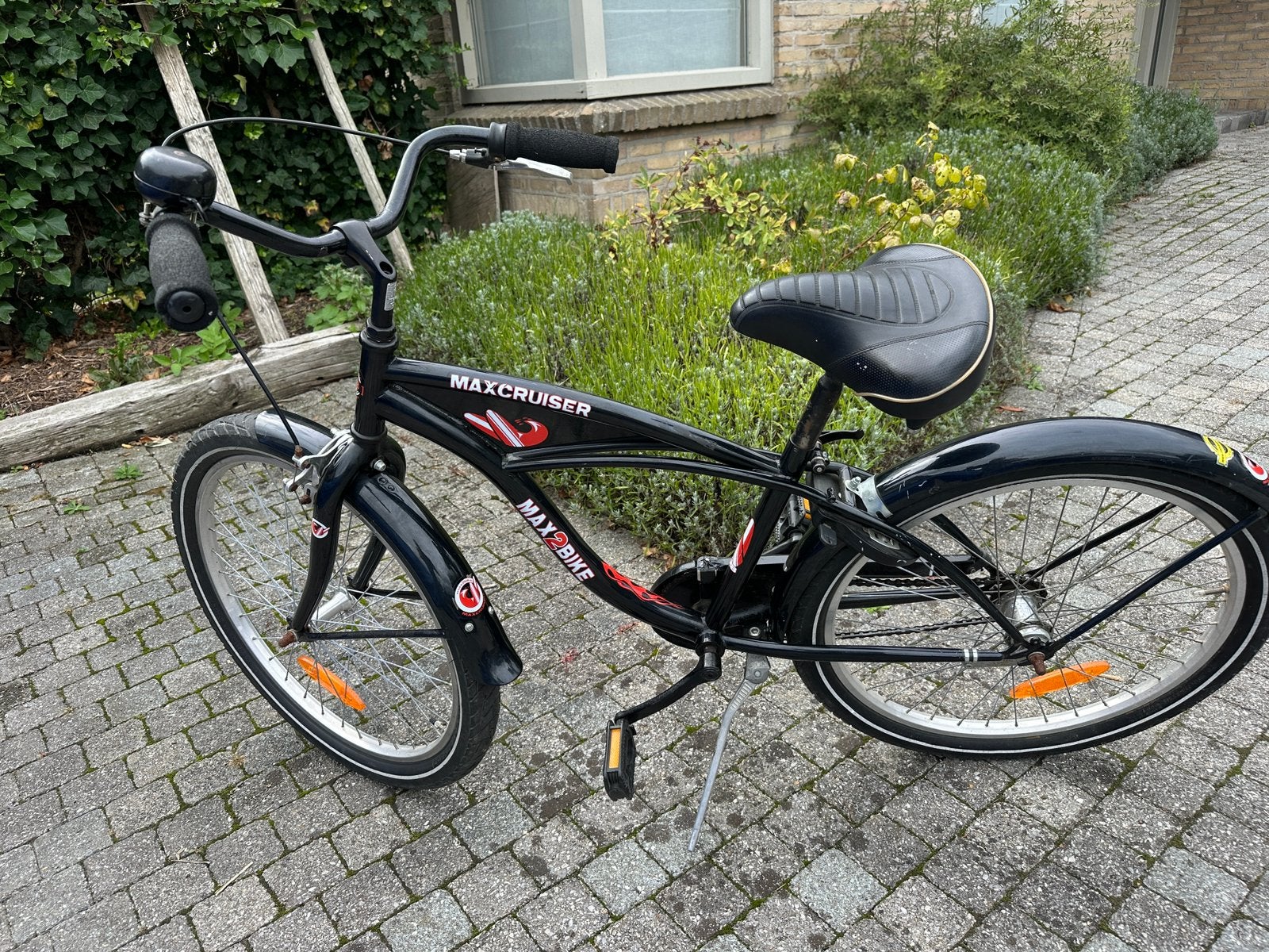 Beach cruiser 24 inch, Vélos & Vélomoteurs, Cruiser, Frein à rétropédalage, Acier, Enlèvement