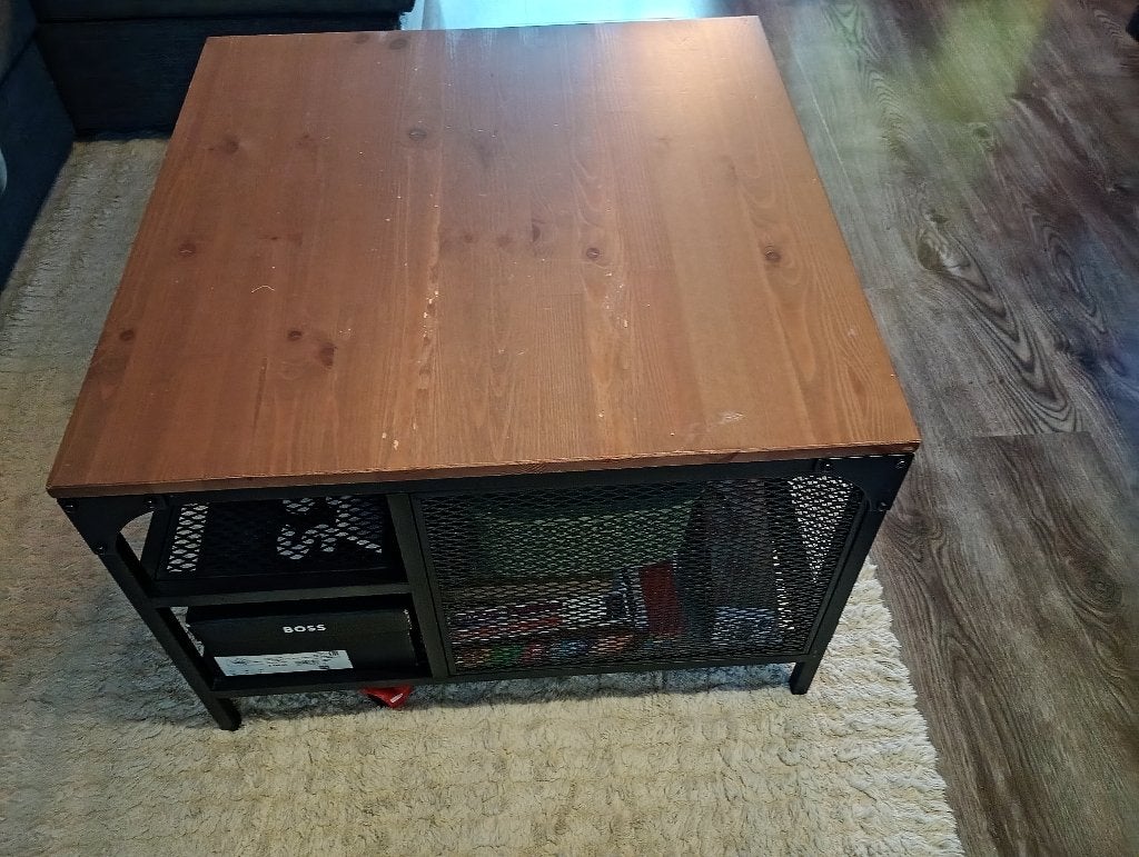 Salontafel, Ophalen, Gebruikt, 50 tot 100 cm, Vierkant