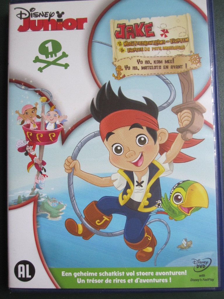 Jake en de Nooitgedachtland Piraten - Yo ho, kom mee! (2012), Tekenfilm, Nederlands, Ophalen of Verzenden, Zo goed als nieuw
