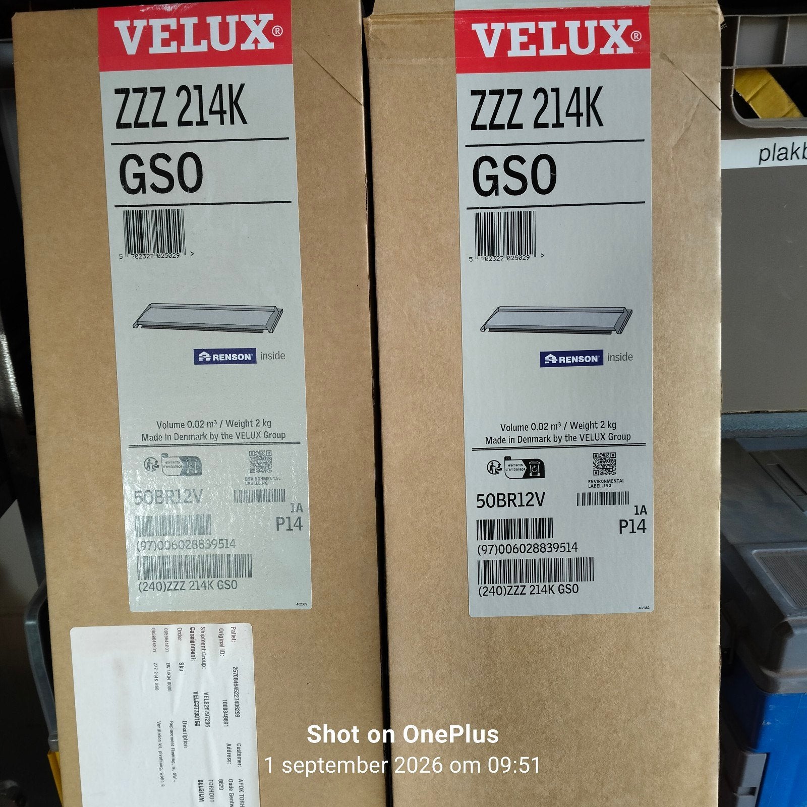 Velux ventilatie zee 214 K, Ophalen, Nieuw, Dakraam