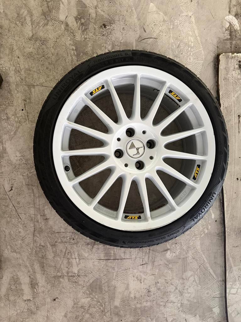 4 lichtmetalen velgen van 18 inch + 4 zomerbanden, Auto-onderdelen, Banden en Velgen, Ophalen, 18 inch, Banden en Velgen, Personenwagen