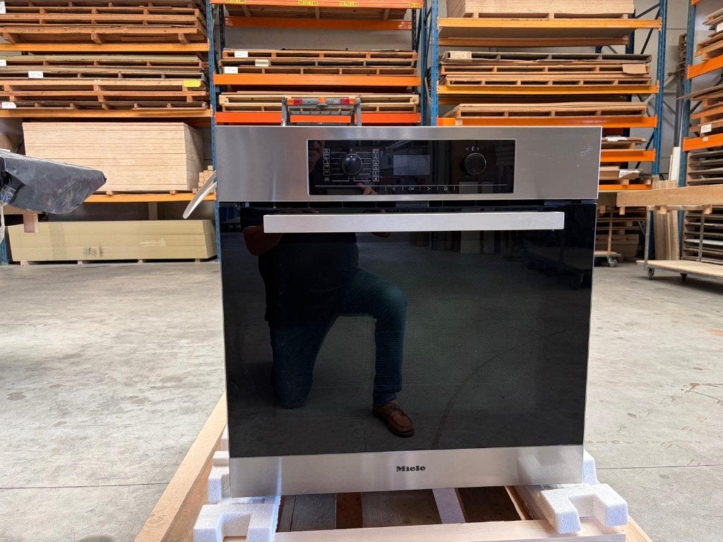 Miele oven H5240BP, Ophalen, Gebruikt, Oven, Hete lucht