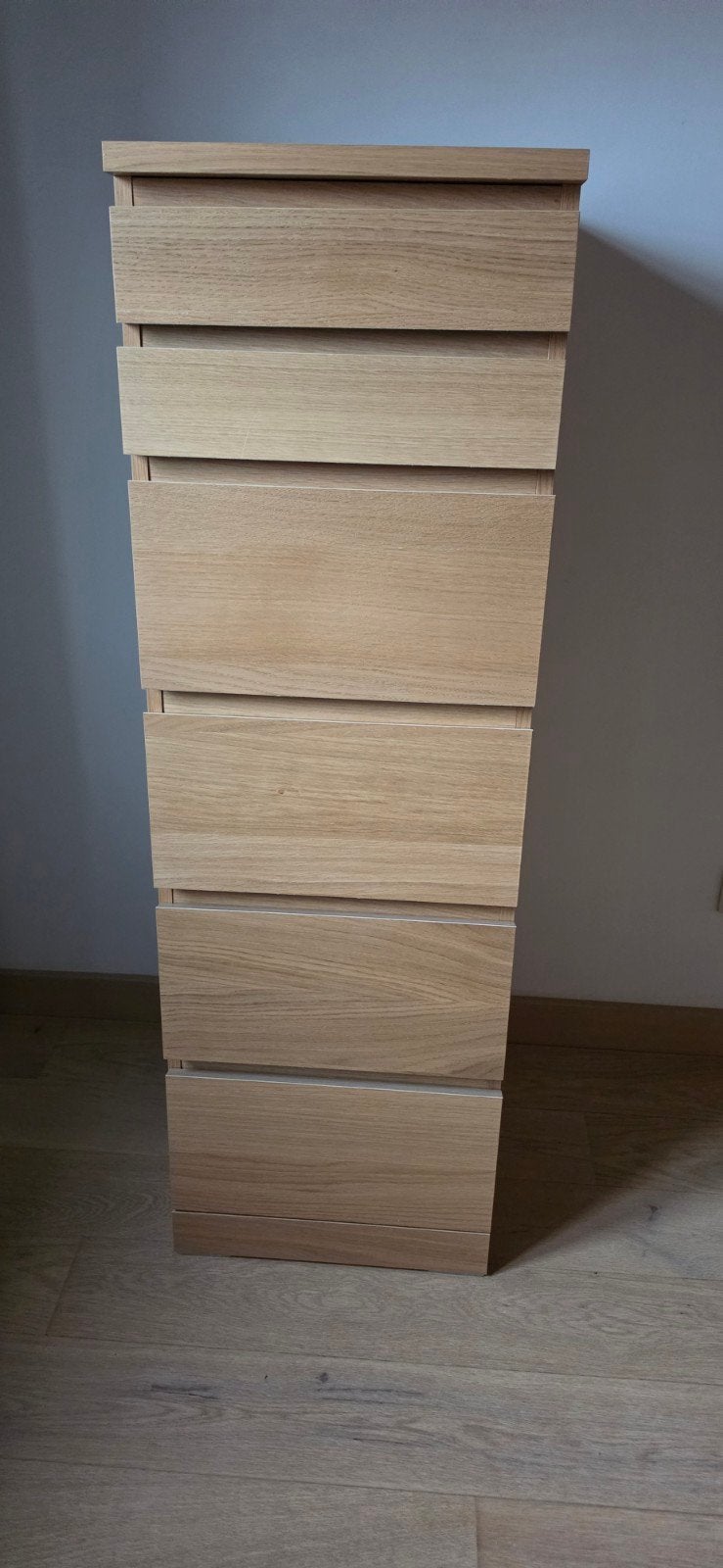 Ikea Malm 6 ladekast nieuwe staat, Huis en Inrichting, Ophalen, Minder dan 50 cm, 5 laden of meer, 100 tot 150 cm
