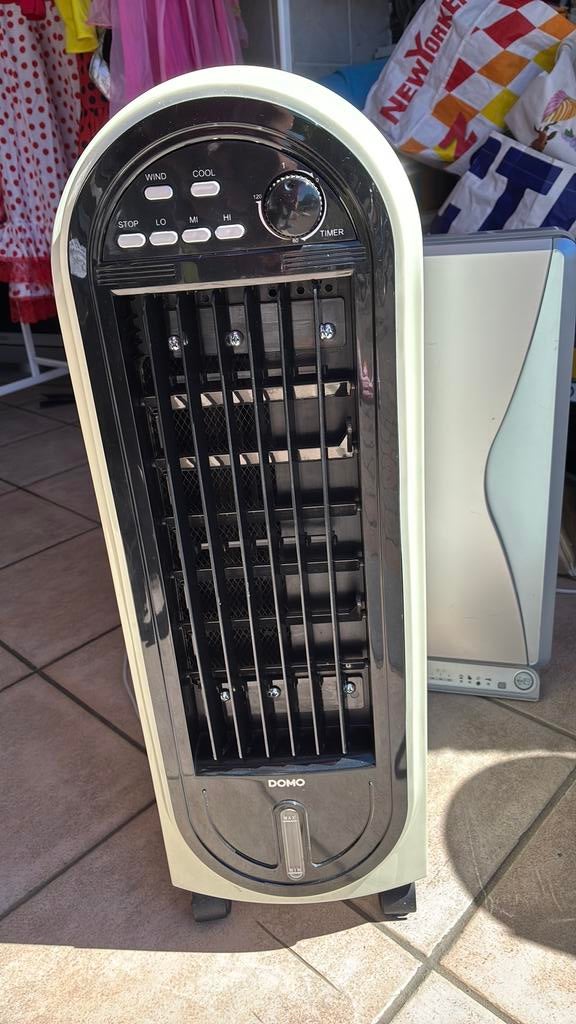 Domo ventilator aircooler, heel goede staat, Ophalen, Zo goed als nieuw, Timer