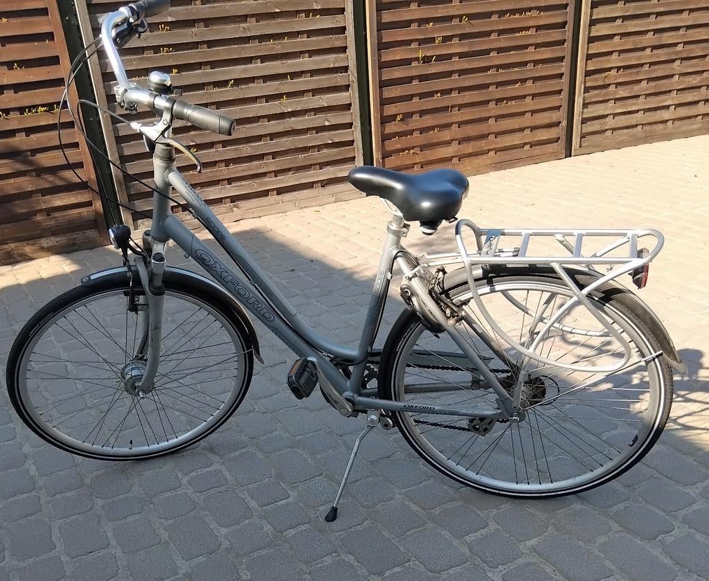 Damesfiets Oxford ,zilverkleurig, Enlèvement