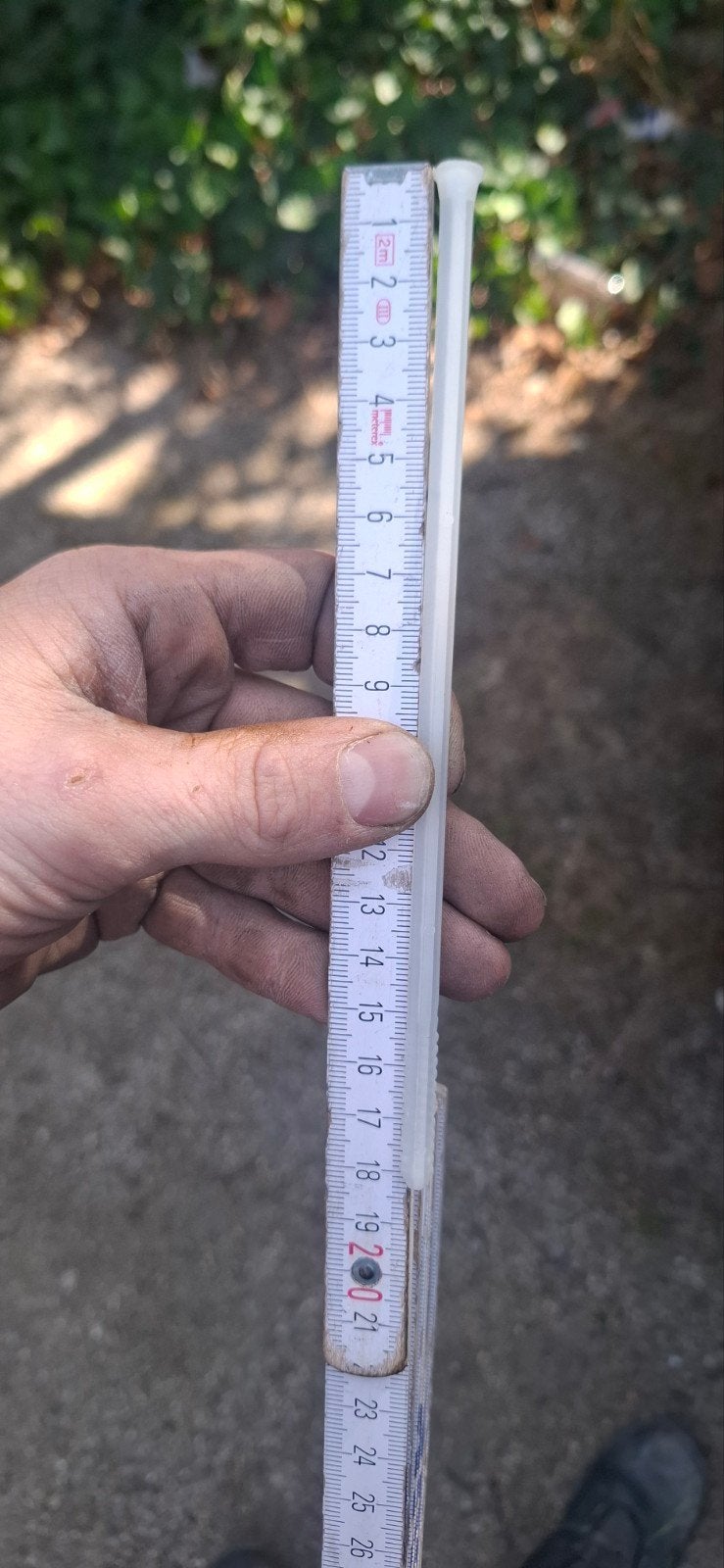 200 stuks kunststof indrijfpennen 200 mm voor isolatieplugg, Doe-het-zelf en Bouw, Ophalen of Verzenden, Nieuw, 100 tot 250 mm