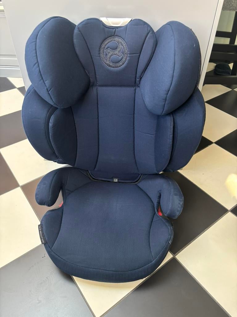 Cybex Platinium Solution Z-Fix Gr 2/3 Isofix Zeer goed staat, Kinderen en Baby's, Autogordel of Isofix, 15 t/m 36 kg, Verstelbare rugleuning