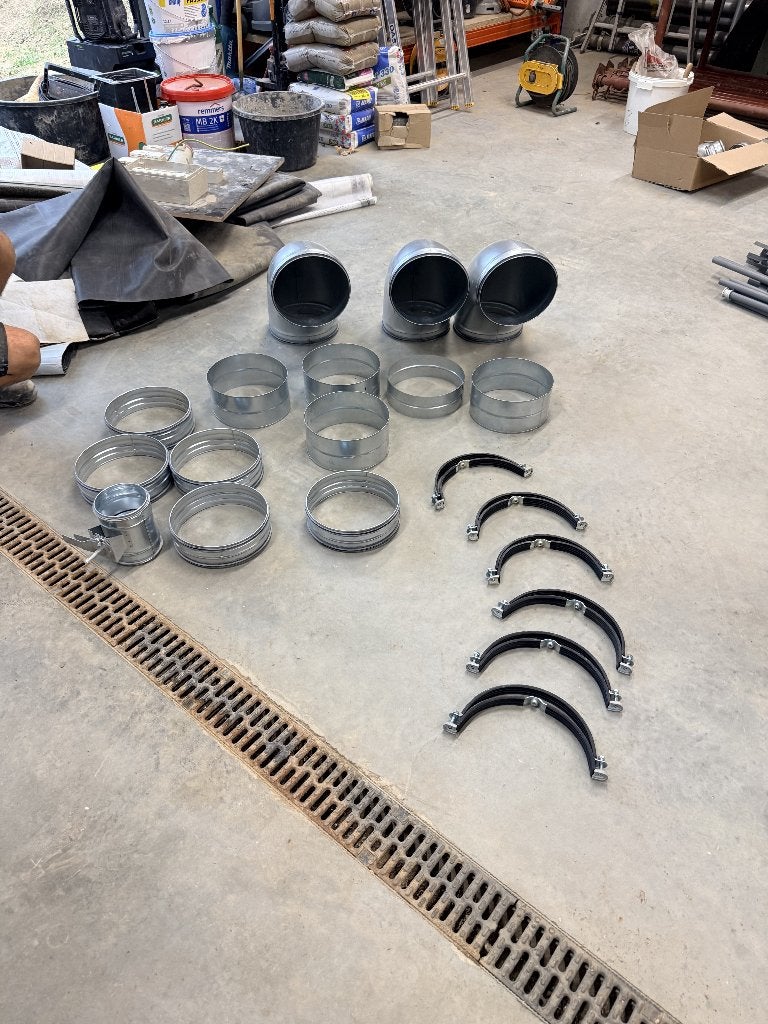 ventilatie, Ophalen