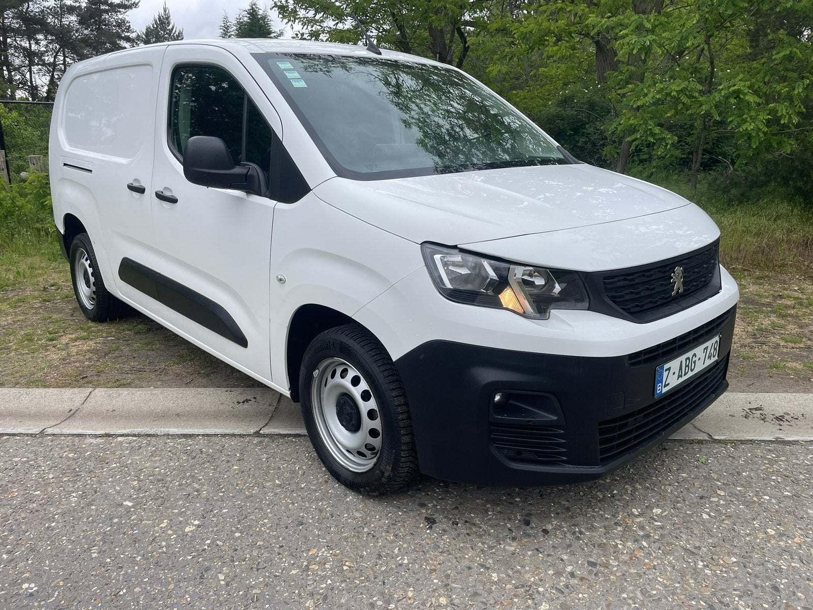 Peugeot partner, Auto's, Voorwielaandrijving, Stof, Parkeersensor, Wit
