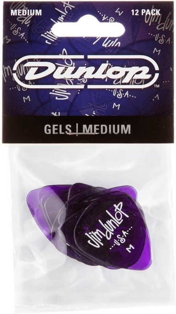 Jim Dunlop 486PMD Gels plectrum medium 12-pack, Enlèvement ou Envoi, Neuf, Autres instruments