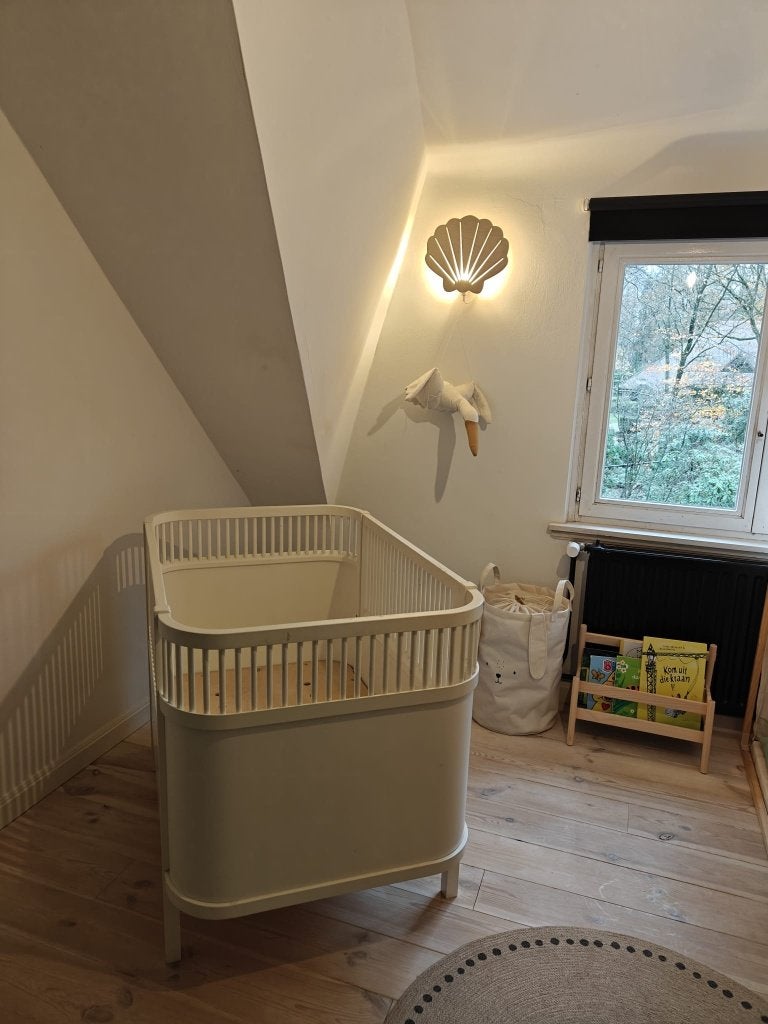 Sebra Meegroeibed Wit | Origineel Designbed | Prima staat, Kinderen en Baby's, Kinderkamer | Bedden, Ophalen, Gebruikt, Matras