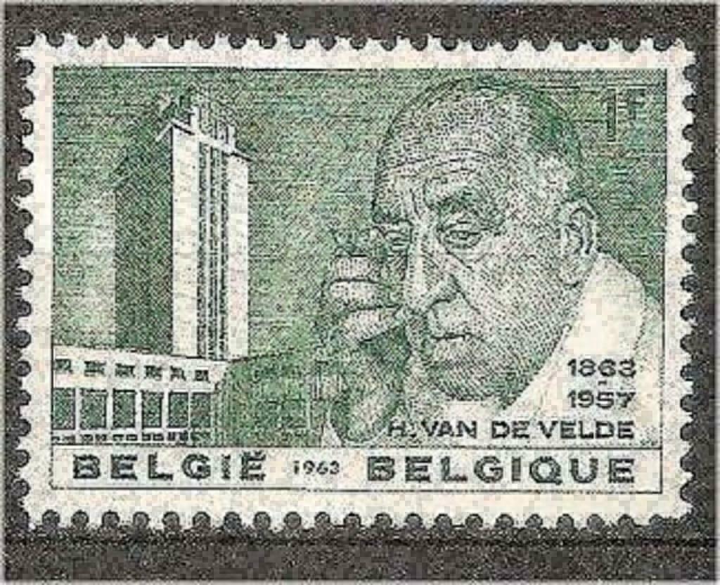 Belgie 1963 - Yvert/OBP 1270 - Henry Van de Velde (PF), Verzenden, Postfris, Postfris