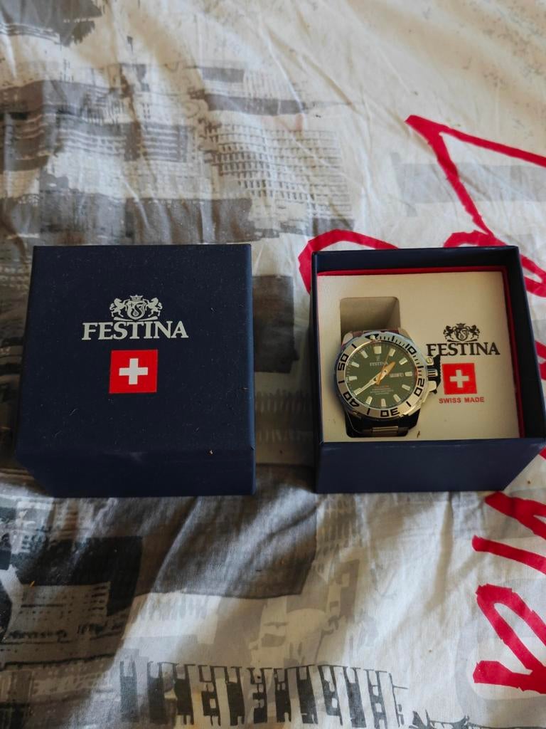 Festina Diver 6 maand oud, Ophalen