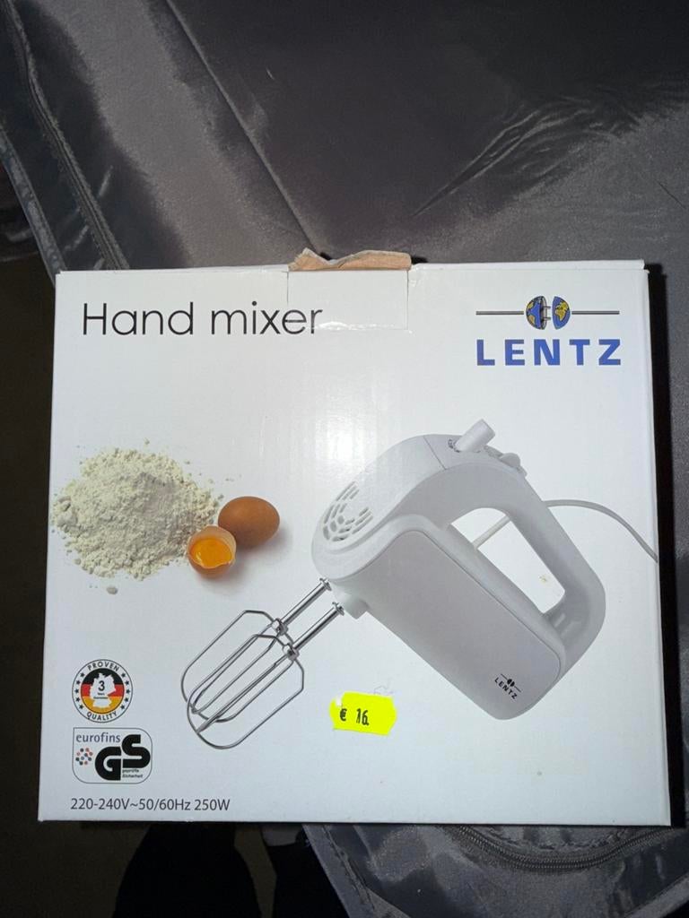 Handmixer, Elektronische apparatuur, Keukenmixers, Ophalen, Zo goed als nieuw