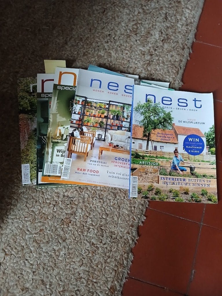 Tijdschrift Nest, Verzamelen, Tijdschriften, Kranten en Knipsels, Tijdschrift, 1980 tot heden, Ophalen