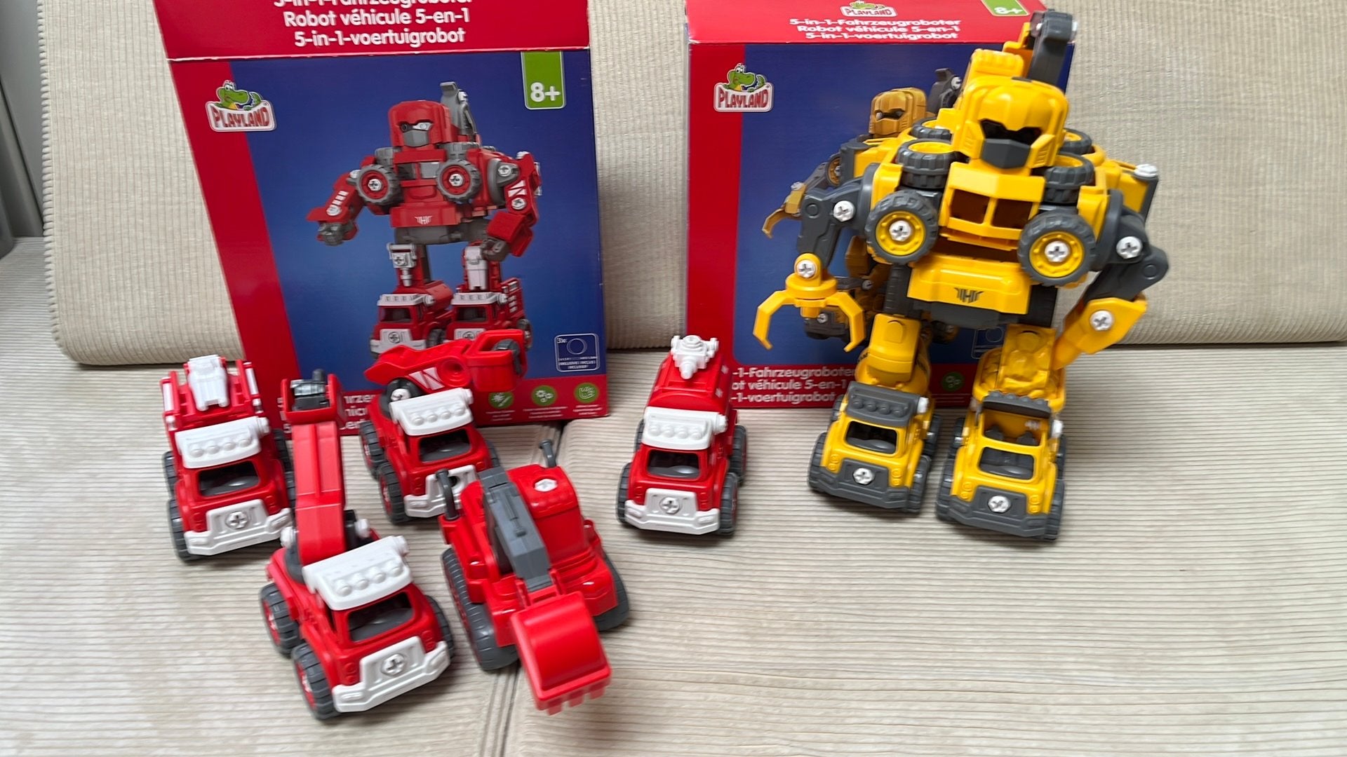 Voertuigrobot, Ophalen, Gebruikt
