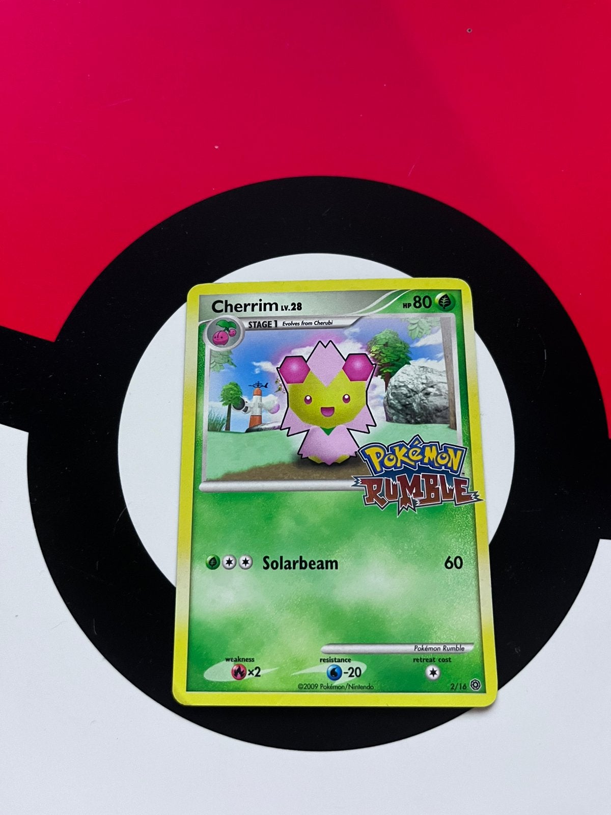 Cherrim pokemon rumble kaart, Ophalen of Verzenden, Zo goed als nieuw