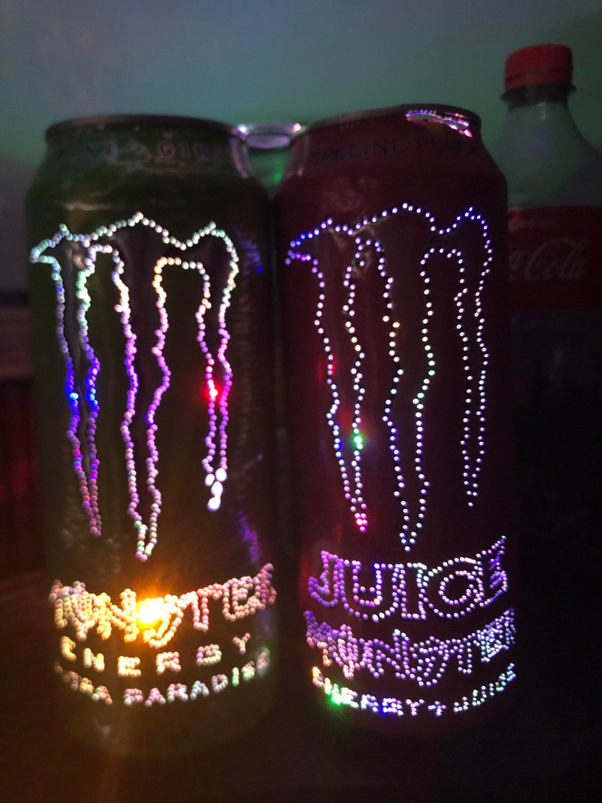 Monster energy decoratie reclame, Verzamelen, Blikken, Ophalen of Verzenden, Zo goed als nieuw