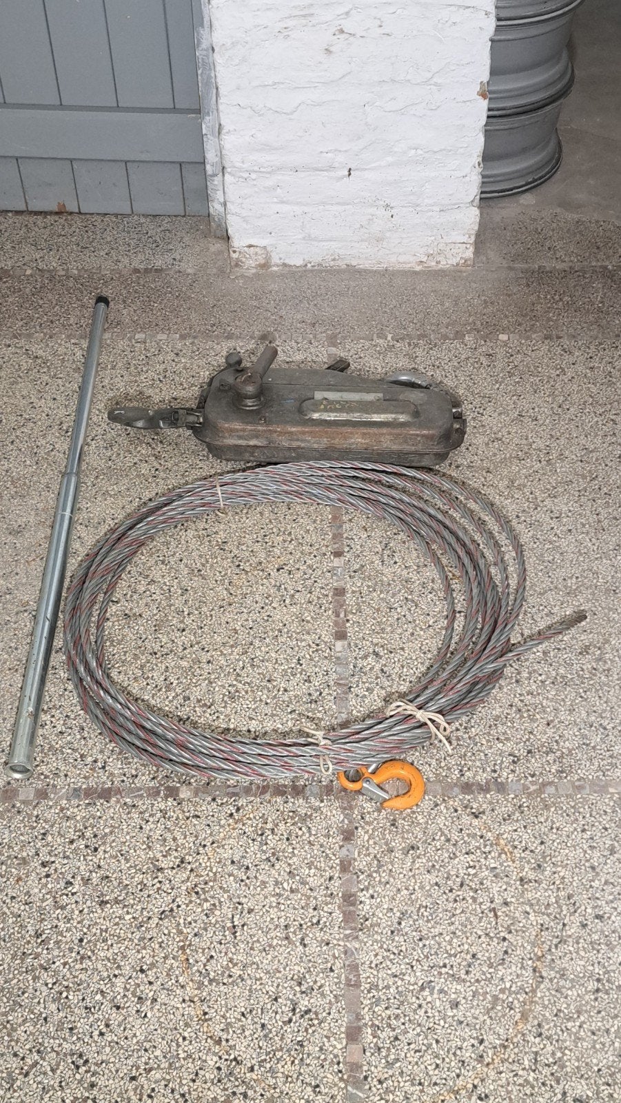 Tirfor 3T, Doe-het-zelf en Bouw, Ophalen