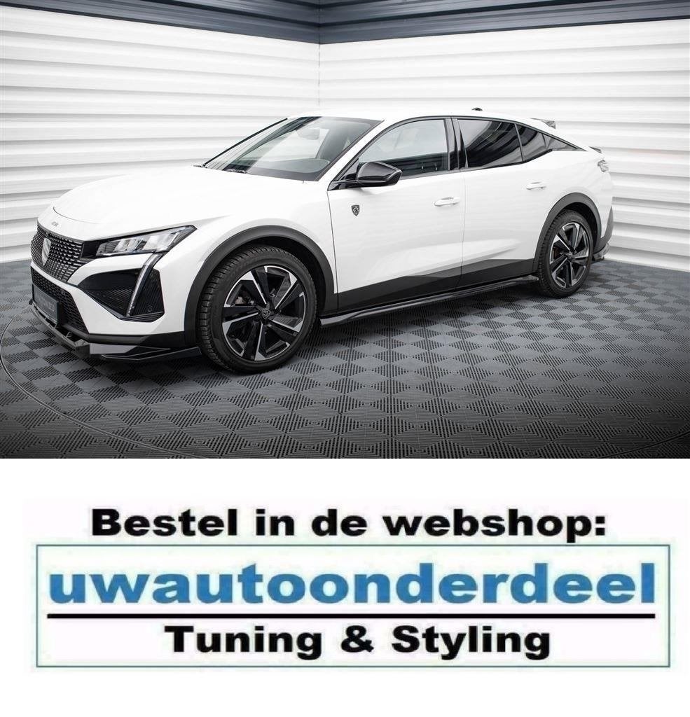 Maxton Design Spoiler Splitter Lip Peugeot 408 MK1, Verzenden