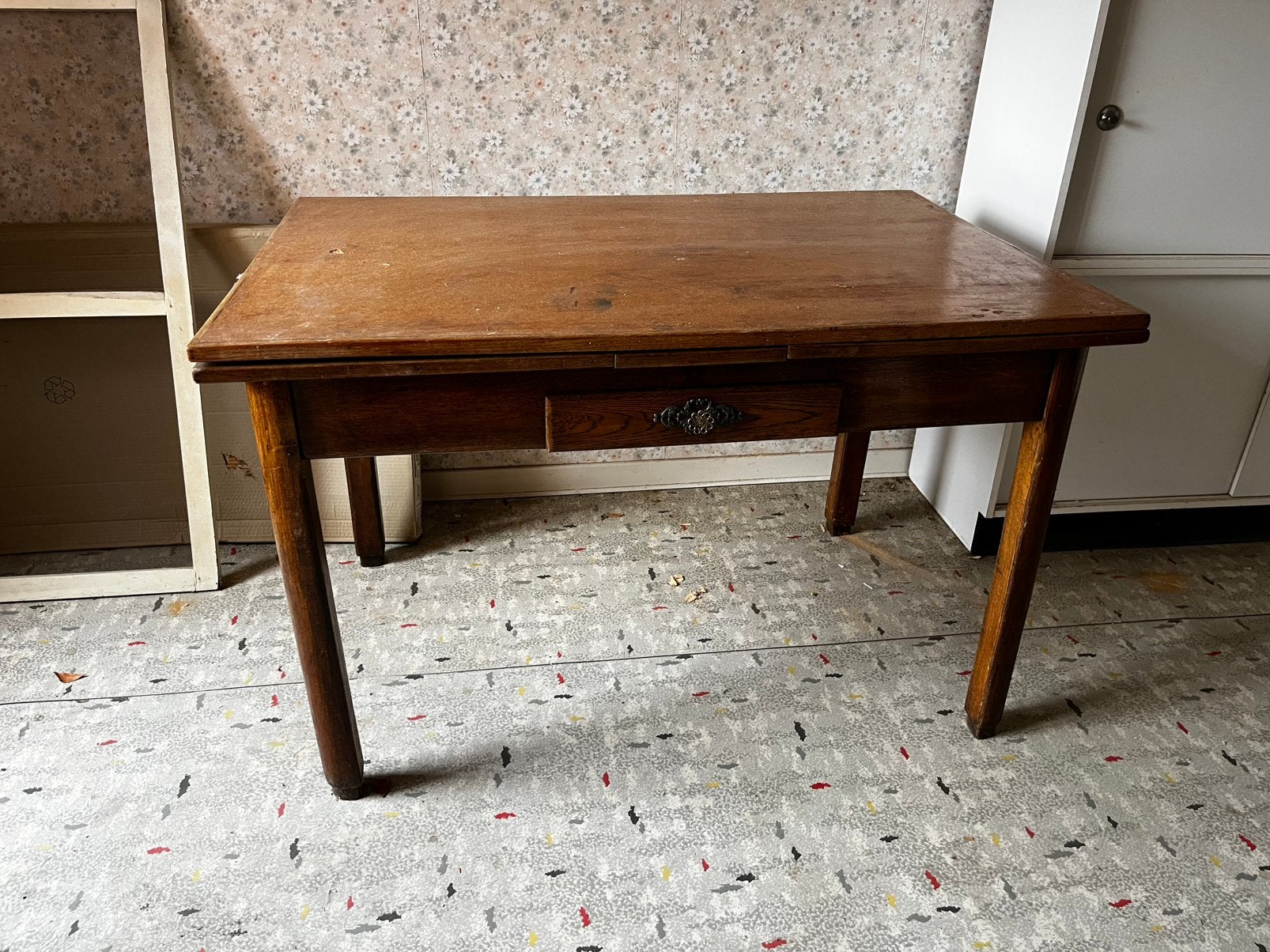 Table extensible vintage, Antiquités & Art, Enlèvement