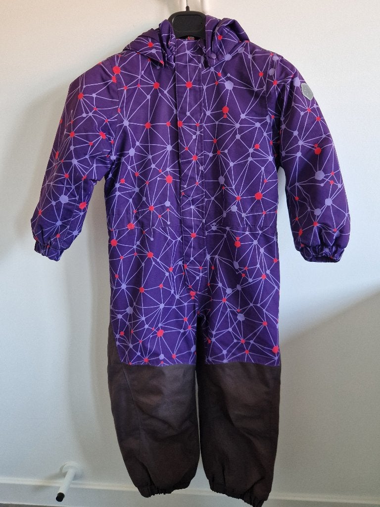 COLOR KIDS paars skipak maat 110-116, 5 jaar (valt ruim), Enfants & Bébés, ColorKids, Enlèvement ou Envoi, Utilisé, Vêtements de sport ou Maillots de bain