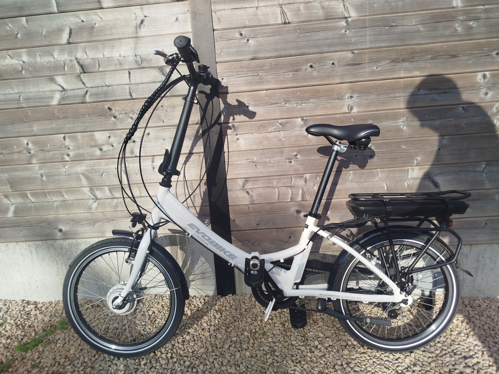 plooifiets minerva, Vélos & Vélomoteurs, Autres marques, Vitesses, Frein sur jante, 16 à 18 pouces