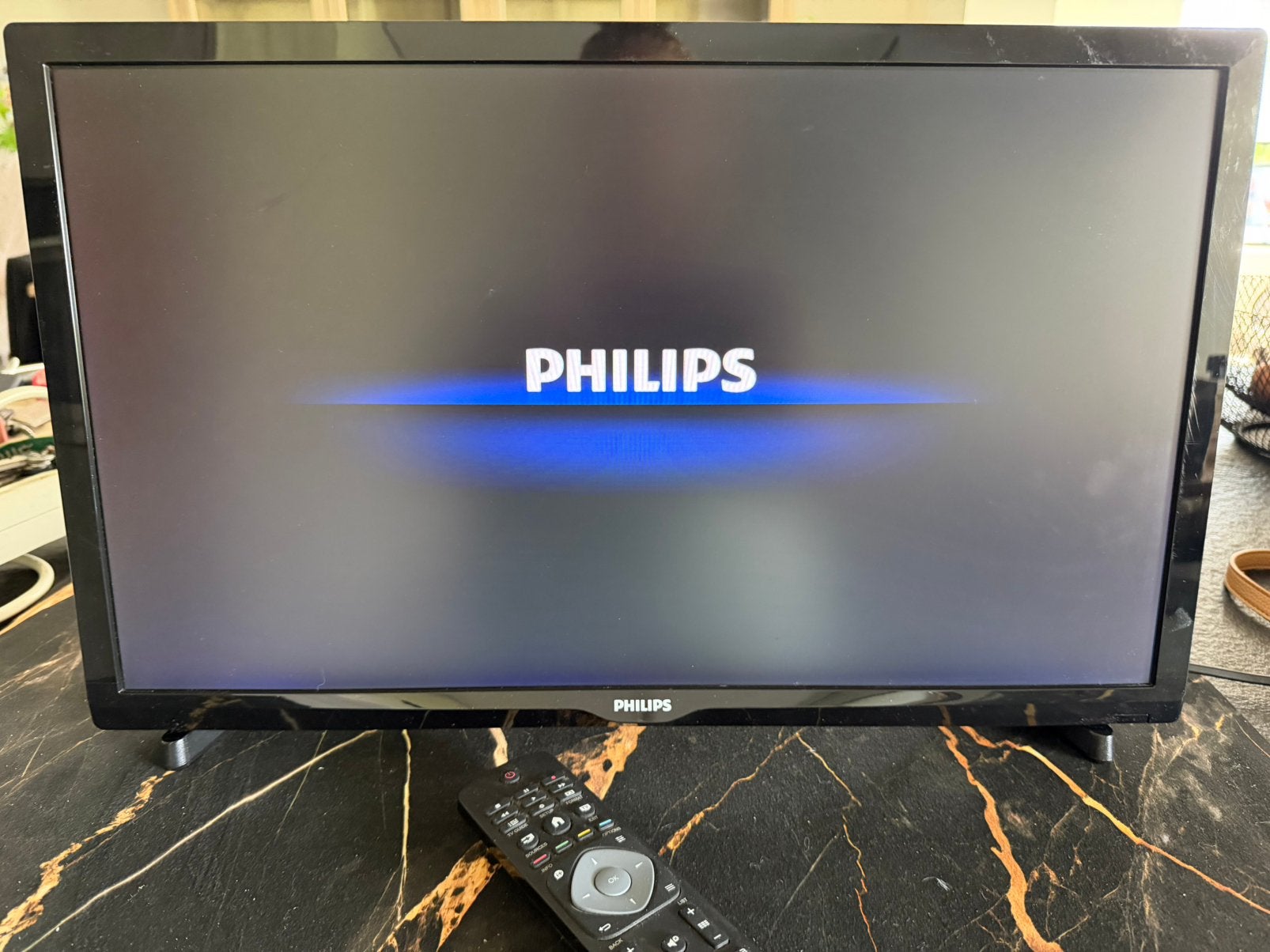Philips televisie 22-inch, TV, Hi-fi & Vidéo, Télévisions, Enlèvement, Utilisé, LED, Philips
