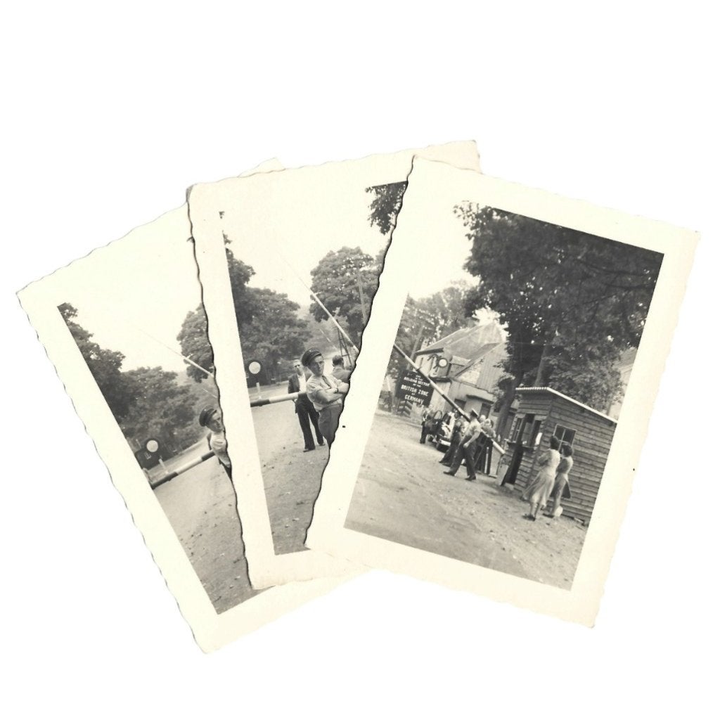 Poste frontière Allemagne - secteur belgo-britannique, Collections, Enlèvement ou Envoi, Armée de terre, Photo ou Poster