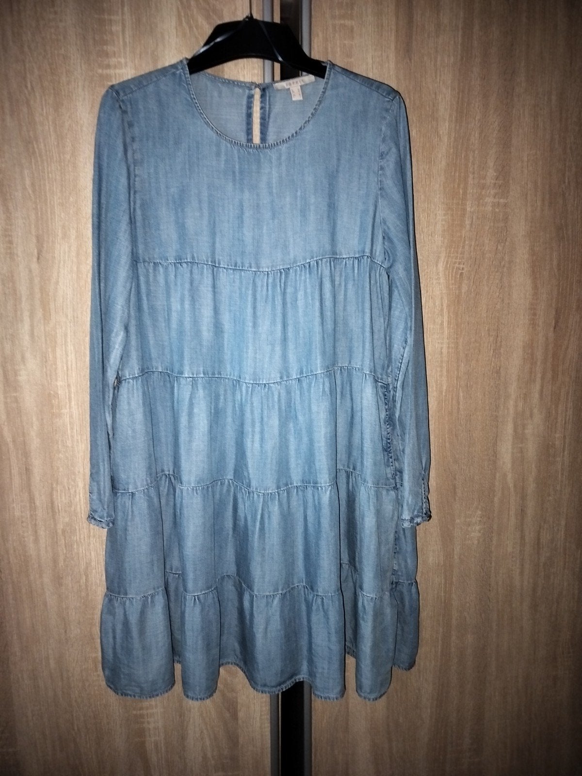 Nieuwe Jeansjurk van Esprit. Met zitzakken.Maat M/L., Kleding | Dames, Jurken, Ophalen, Maat 38/40 (M)