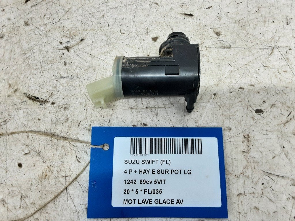 LAVE-GLACE POMPE AVANT Suzuki Swift (ZC / ZD) (1908023A), Mevr. I. Hauben, Utilisé, Rue de l'Espoir 34 34
4030  GRIVEGNÉE, BE