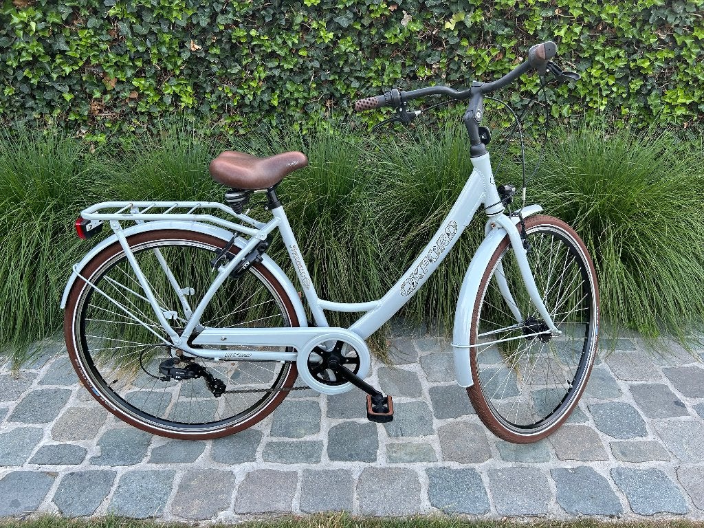 Oxford negresco damesfiets, Fietsen en Brommers, Ophalen, Gebruikt, Velgrem, Versnellingen