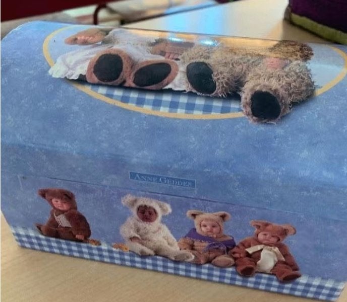 Vintage Anne Geddes juwelendoosje, Verzamelen, Ophalen of Verzenden, Gebruikt